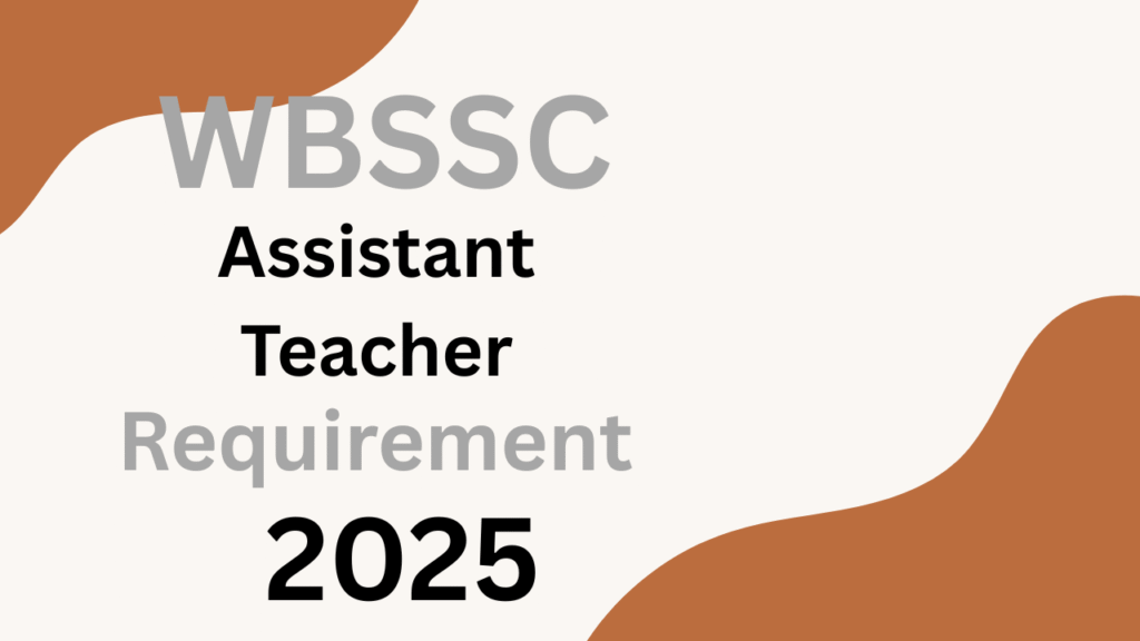 WBSSC ASSISTANT TEACHER