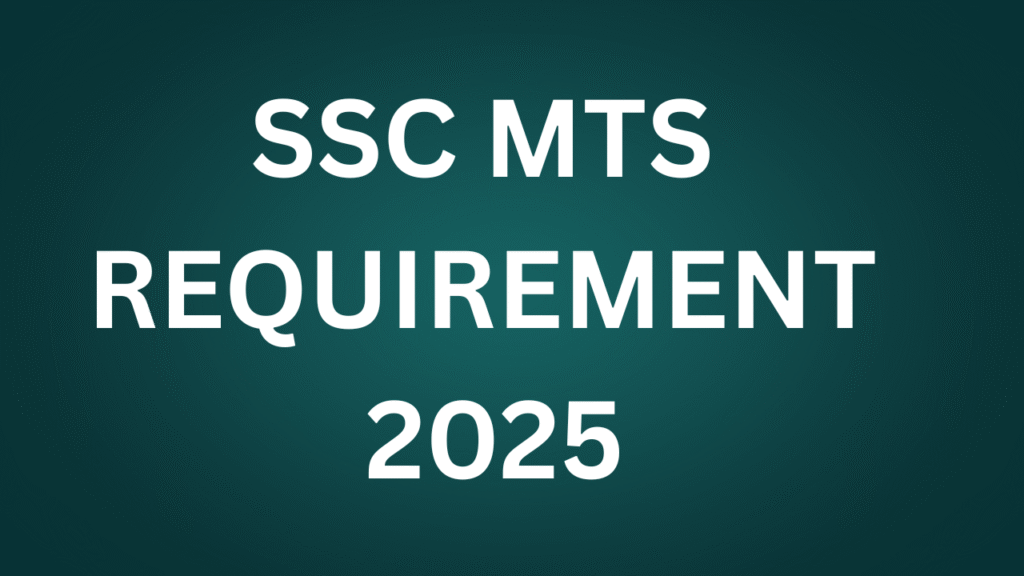 SSC MTS