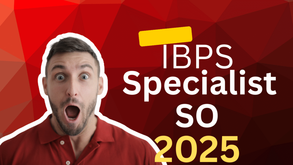 IBPS SPECIALIST officer jobs