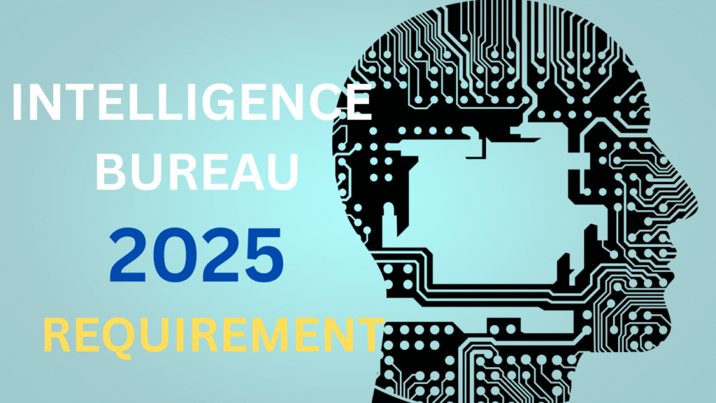 Intelligence bureau requirement 2025